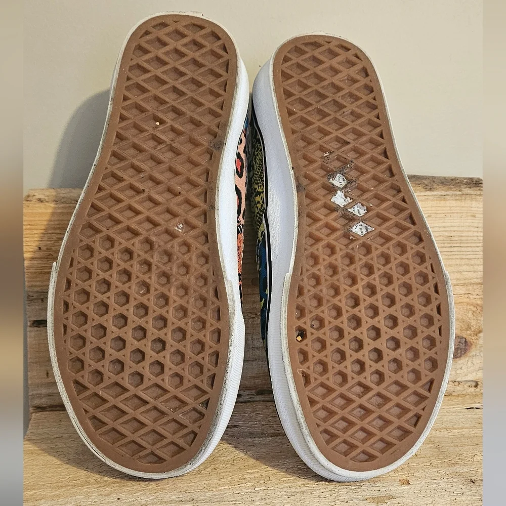Vans Era Patchwork Leopard Snake shoes sz: M3.5 W5 - Picture 5 of 7